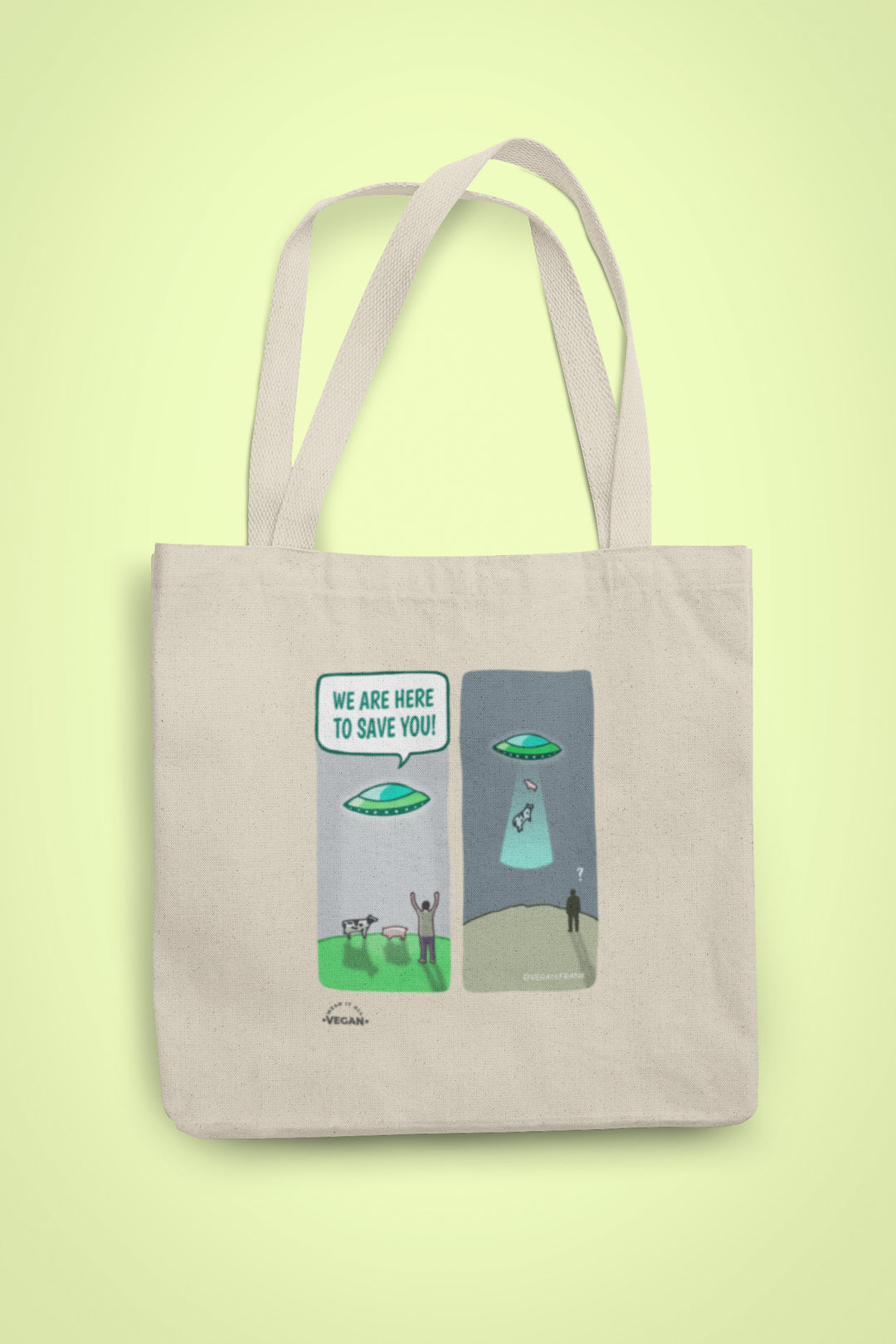 【新品】ネイタルデザイン PAPER BAG UFO CLUB ver. TOTE BAG UFO CLUB ver. - NATAL DESIGN ONLINE SHOP
