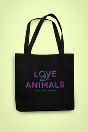 Love all animals - bolsa
